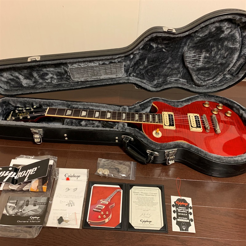 Epiphone Slash Rosso Corsa Les Paul Standardの画像